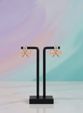 Eluria Gold Bow Stud Earrings